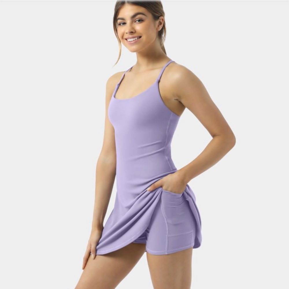 BNWOT Halara Lavender Dress